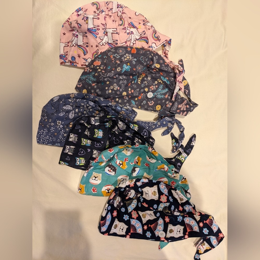 Scrub caps